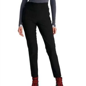 HFX Women's Black Fleece‎ Lined Water Resistant Winter Tech Pants Sz. M NWOT
